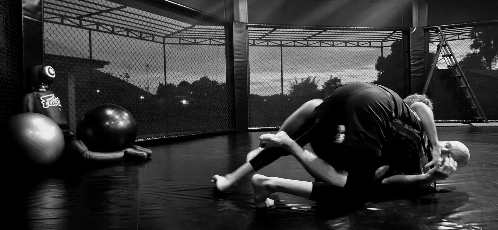 MMA and BJJ training at Draco Fight Club in Las Vegas